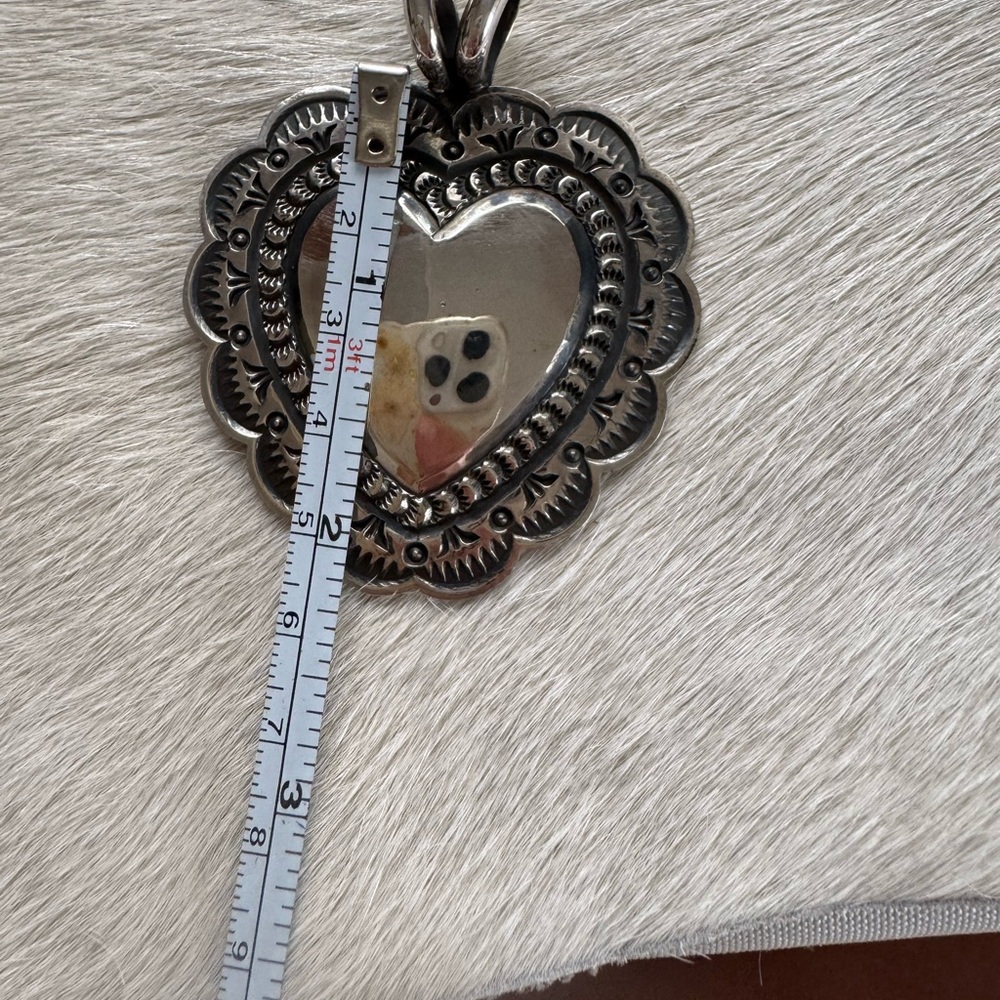 Sunshine Reeves Sterling Silver Heart Pendant - Picture 7 of 8
